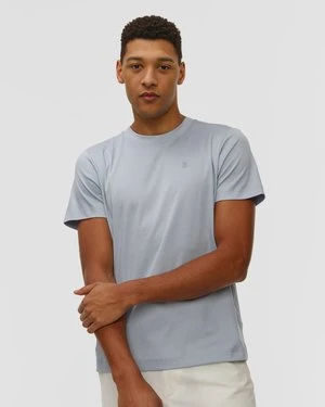 Błękitny T-shirt Męski Bogner Ryan