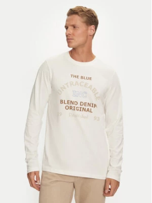 Blend Longsleeve Tee 20717833 Écru Regular Fit