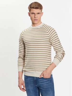 Blend Sweter 20715142 Beżowy Regular Fit