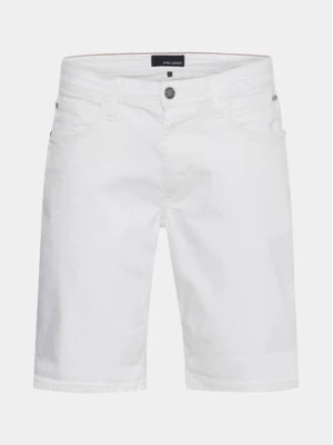 Blend Szorty jeansowe 20713333 Biały Slim Fit