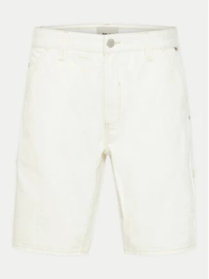 Blend Szorty materiałowe 20716711 Biały Regular Fit