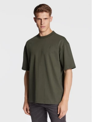 Blend T-Shirt 20714842 Zielony Oversize