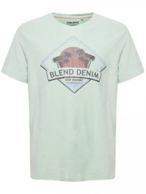 Blend T-Shirt 20715306 Zielony Regular Fit
