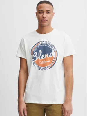 Blend T-Shirt 20715308 Biały Regular Fit