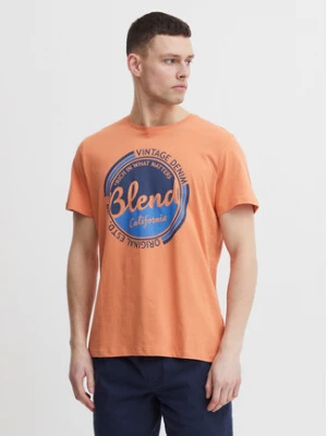 Blend T-Shirt 20715308 Pomarańczowy Regular Fit