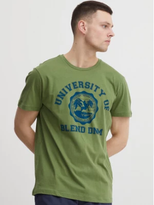 Blend T-Shirt 20715310 Zielony Regular Fit