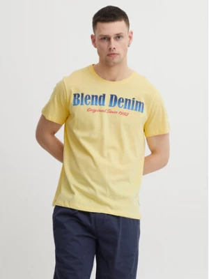 Blend T-Shirt 20715332 Żółty Regular Fit
