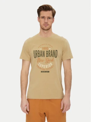 Blend T-Shirt 20717759 Beżowy Regular Fit