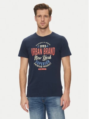 Blend T-Shirt 20717759 Granatowy Regular Fit