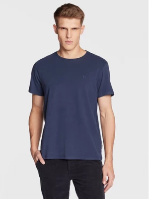 Blend T-Shirt Dinton 20714824 Granatowy Regular Fit