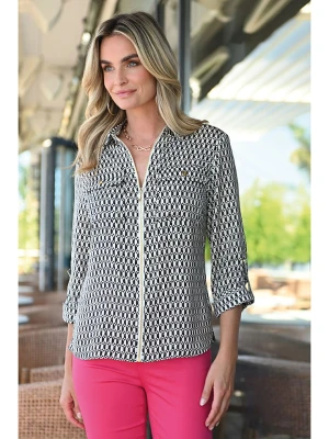 Bleu d'Azur Bluzka "Addax" w kolorze czarno-białym rozmiar: 46