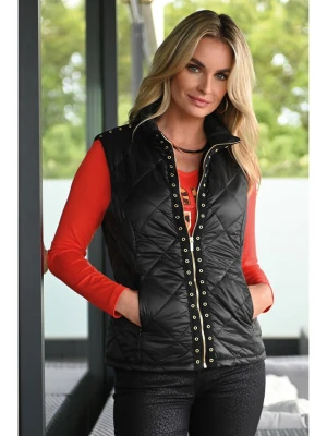 Bleu d'Azur Kamizelka pikowana "Sonora" w kolorze czarnym rozmiar: 46