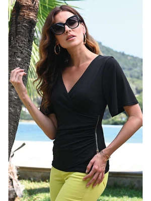 Bleu d'Azur Koszulka "Cook" w kolorze czarnym rozmiar: 44