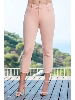 Bleu d'Azur Spodnie "Rome" w kolorze jasnoóżowym rozmiar: 36