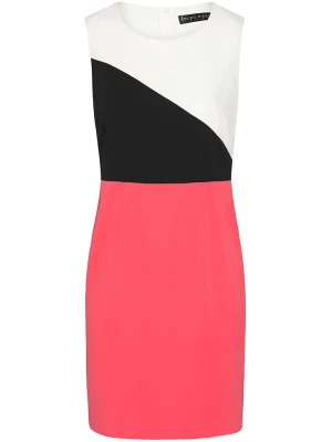 Bleu d'Azur Sukienka "Dubai" w kolorze różowo-czarno-białym rozmiar: 44