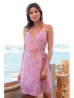 Bleu d'Azur Sukienka "Guyana" w kolorze fioletowo-różowym rozmiar: 38