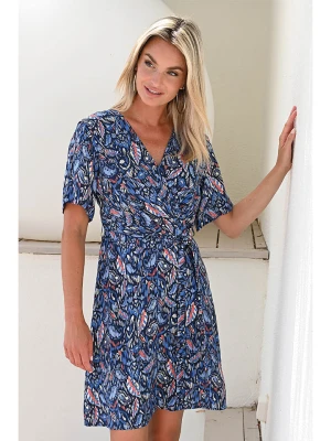 Bleu d'Azur Sukienka "Joko" w kolorze granatowym rozmiar: 50