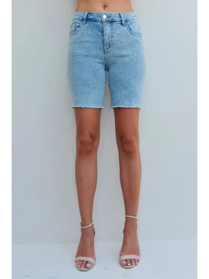 Bleu d'Azur Szorty dżinsowe "Stephanie" w kolorze błękitnym rozmiar: 36