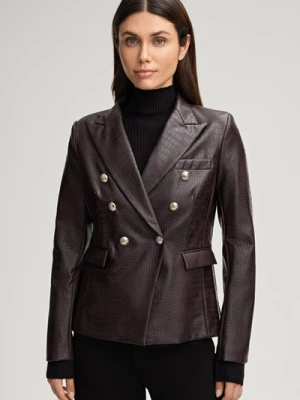 Blezer Jaidyn w ciemnobrązowym kolorze Joop