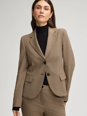 Blezer Jessie w kolorze beżowym ze wzorem Joop