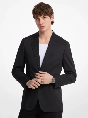 Blezer z tkaniny z technologią COOLMAX® Michael Kors CZARNY (Czarny)