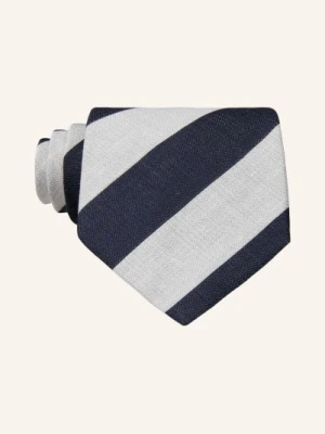 Blick Krawat Eighty Z Lnu blau