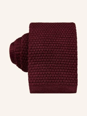 Blick Krawat Z Dzianiny Hanseat rot