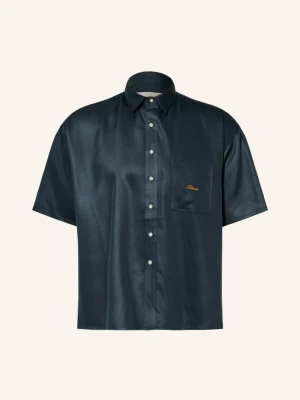 Blkvis Koszula Z Krótkim Rękawem Comfort Fit blau GRANATOWY