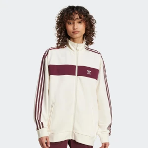 adidas Originals Blocked Track Jacket kobiety Komplety dresowe beż rozmiar Odzież