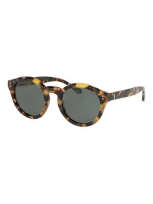 Blonde Havana/Green Sunglasses Ralph Lauren