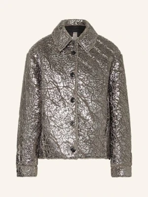 Blonde No.8 Kurtka Pluszowa Ira silber