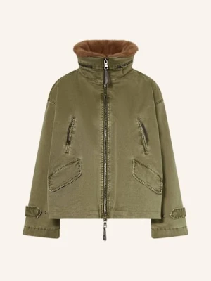 Blonde No.8 Kurtka Ze Sztucznym Futrem gruen