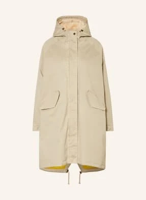 Blonde No.8 Parka Ze Sztucznym Futrem beige