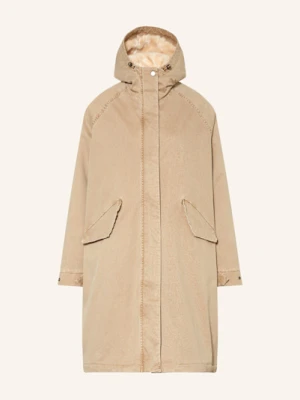 Blonde No.8 Parka Ze Sztucznym Futrem beige