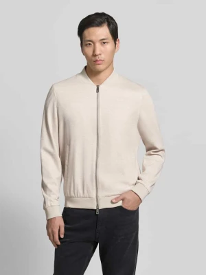 Blouson z mieszanki wiskozy z dwukierunkowym zamkiem błyskawicznym Roy Robson