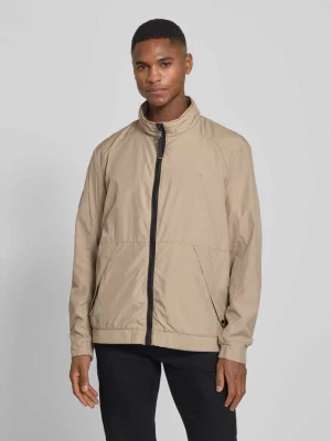 Blouson z nadrukiem logo i stójką camel active