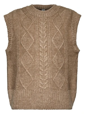 Blue Effect Bezrękawnik w kolorze brązowym rozmiar: 152