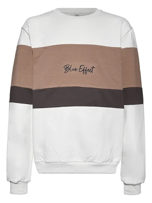 Blue Effect Bluza w kolorze biało-brązowym rozmiar: 128