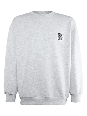 Blue Effect Bluza w kolorze jasnoszarym rozmiar: 140