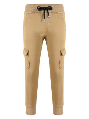 Blue Effect Bojówki w kolorze beżowym rozmiar: 176