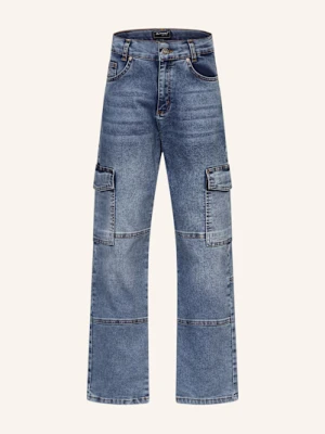 Blue Effect Bojówki W Stylu Jeansowym blau