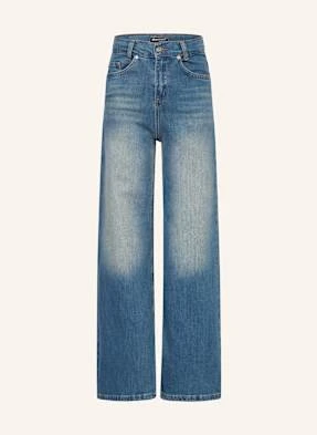Blue Effect Jeansy Straight Wide Leg Fit blau