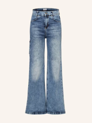 Blue Effect Jeansy Straight Wide Leg Fit blau