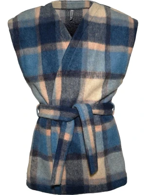 Blue Effect Kamizelka w kolorze beżowo-niebieskim rozmiar: 152