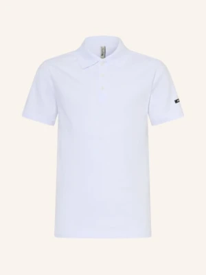 Blue Effect Koszulka Polo Z Pikowanym Wzorem weiss