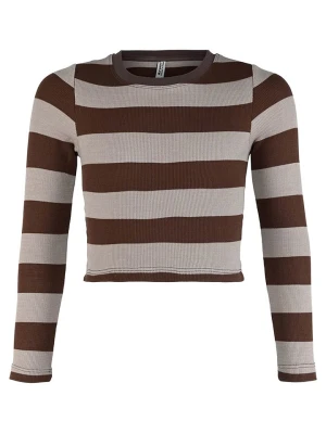 Blue Effect Koszulka w kolorze brązowo-szarobrązowym rozmiar: 128