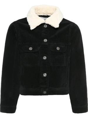 Blue Effect Kurtka sztruksowa w kolorze czarnym rozmiar: 176