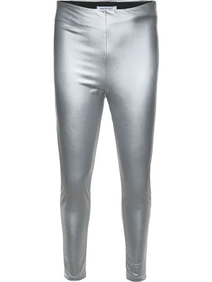 Blue Effect Legginsy w kolorze srebrnym rozmiar: 140