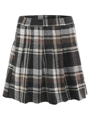 Blue Effect Spódnica w kolorze czarno-brązowo-białym rozmiar: 164