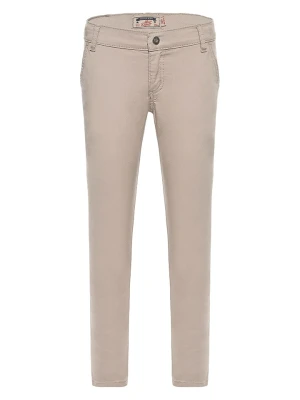 Blue Effect Spodnie chino w kolorze beżowym rozmiar: 134